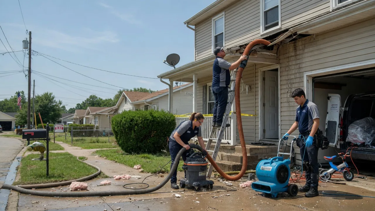 Water Damage Restoration in Dighton, KS near me